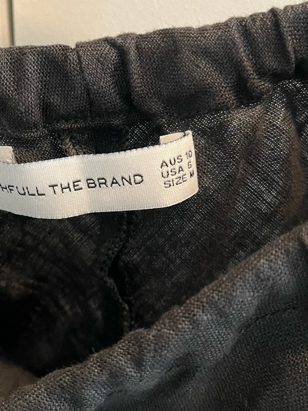 Faithfull The Brand Black Katala Linen Maxi Skirt Medium (NWOT) - Picture 6 of 6